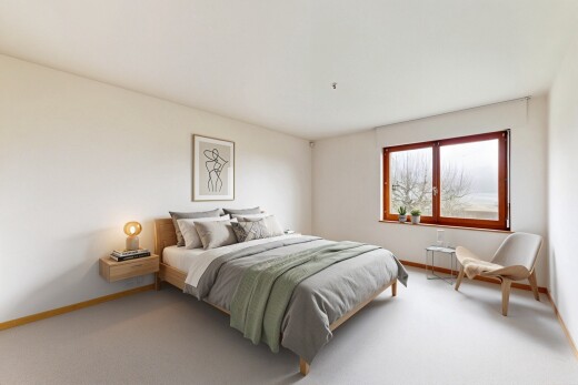 chambre avec moquette, carpet, inside property, cloison sèche, et drywall