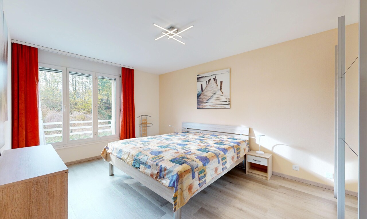 room with light wood finished floors and baseboards