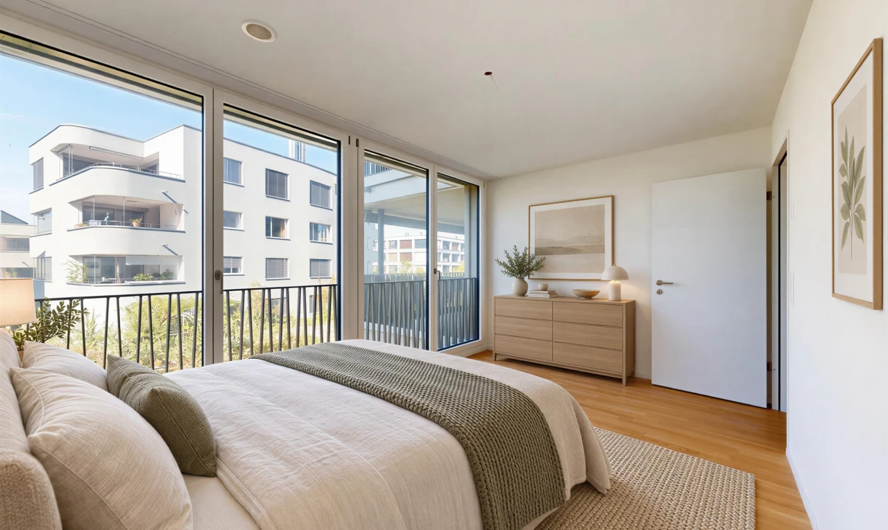 pièce vide avec drywall, cloison sèche, view focus, wood finish floor, et sol en finition bois