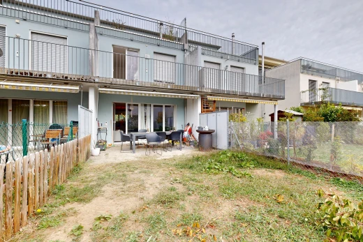 view of home with a patio, stucco siding, and a fenced backyard