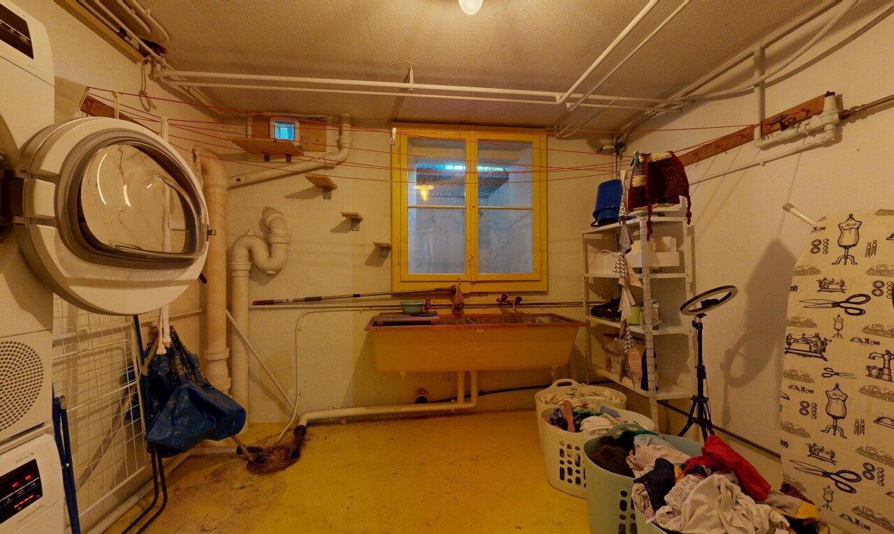 storage / pantry featuring a sink