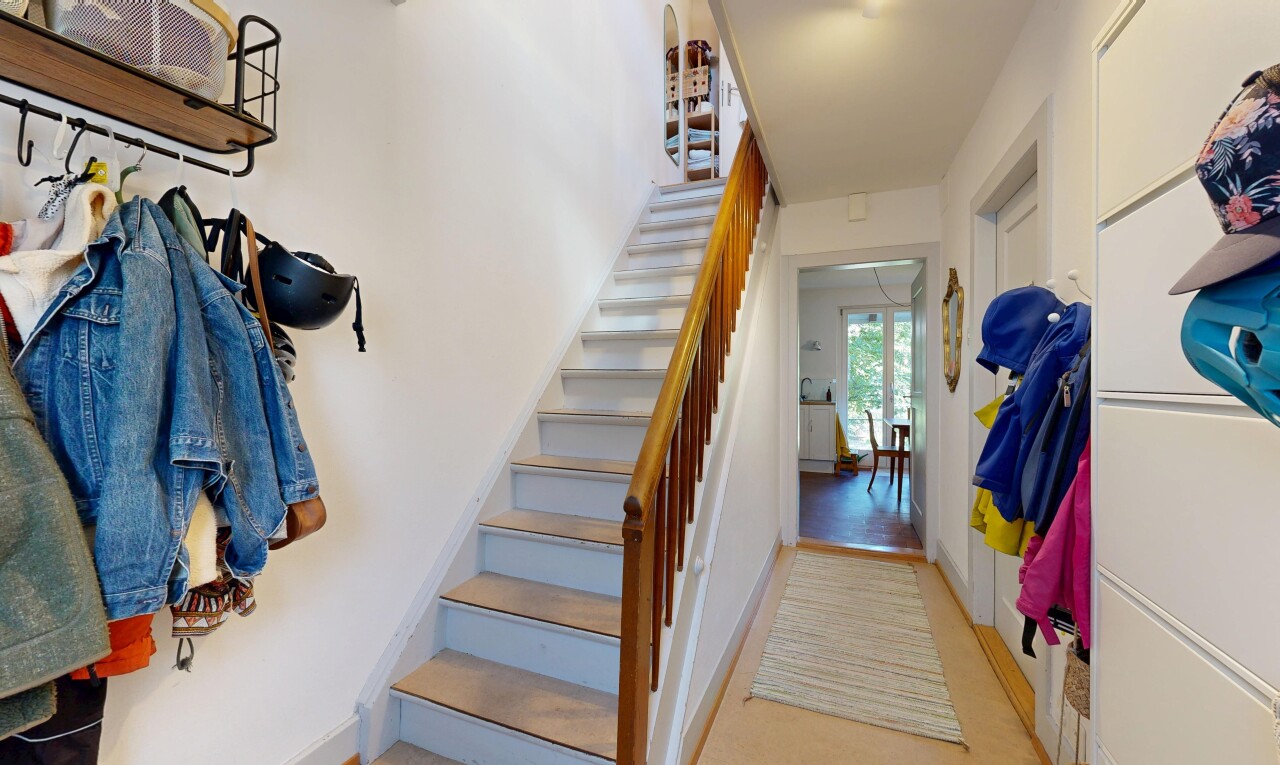 view of staircase