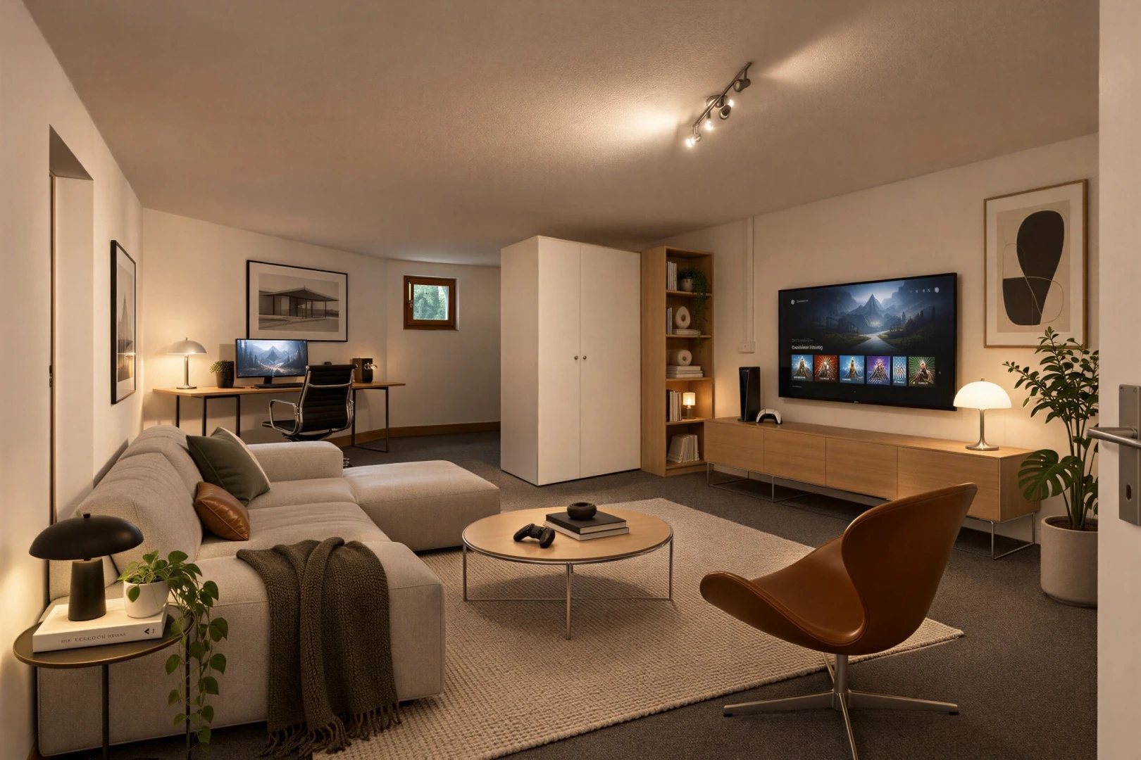 leerer raum mit sockelleisten, baseboards wall, inside property, teppich, und carpet
