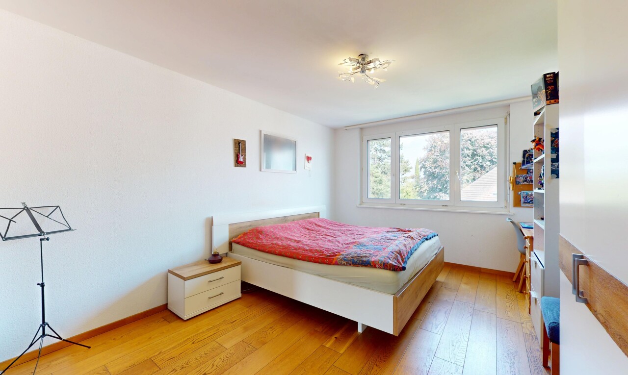 chambre avec lumière naturelle, natural light, inside property, cloison sèche, et drywall