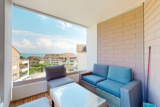 terrasse mit balkon, wohnraum im freien, day time, und from property