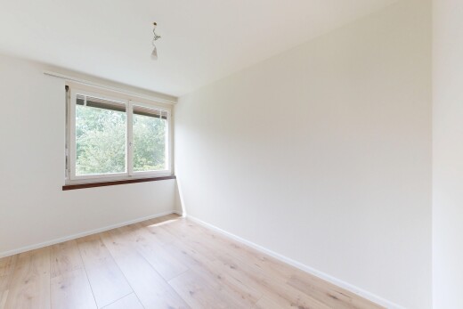 leerer raum mit holzfußboden, wood finish floor, inside property, light floor, und gipskartonwand
