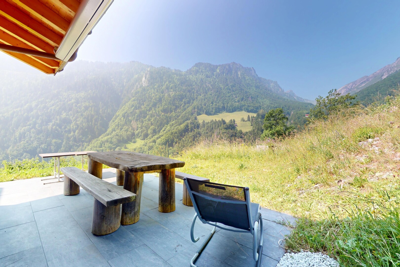 vue sur la montagne avec vue sur la montagne, mountain view, from property, et day time