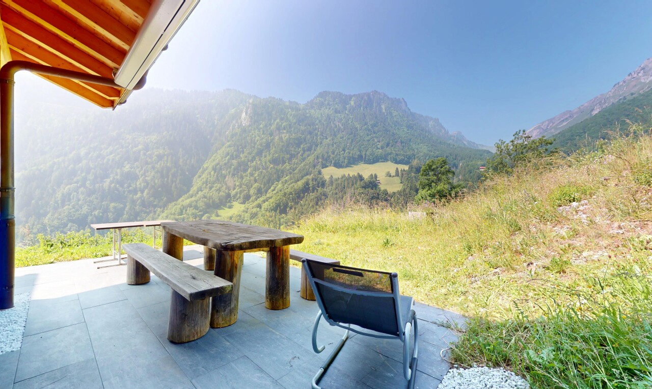 vue sur la montagne avec vue sur la montagne, mountain view, from property, et day time