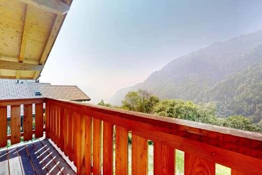 balcon avec from property, vue sur la montagne, et mountain view