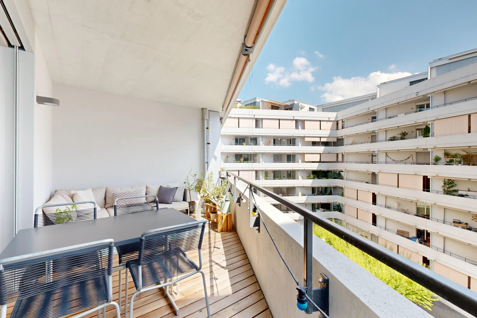 balcon avec balcon