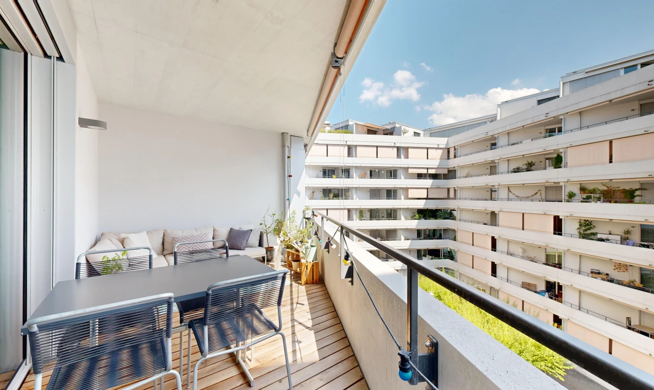 balcon avec balcon