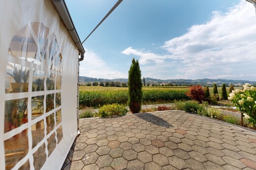 terrasse mit from property, rural view, ländliche aussicht, view focus, und terrasse