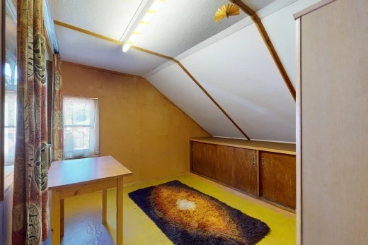 chambre bonus avec plafond voûté