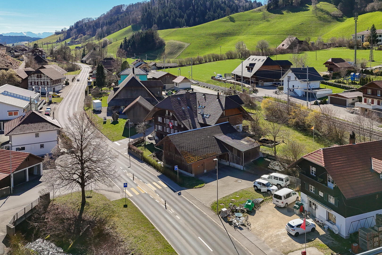 außenansicht mit wohngebietblick, residential view, und day time