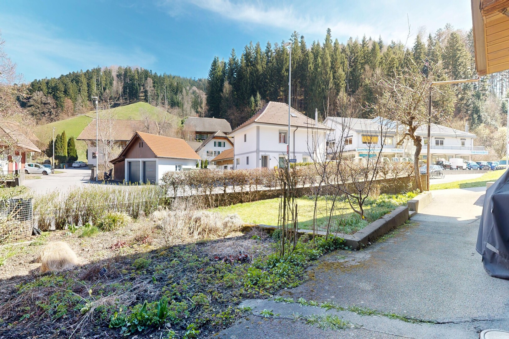 außenansicht mit day time, residential view, wohngebietblick, und from property
