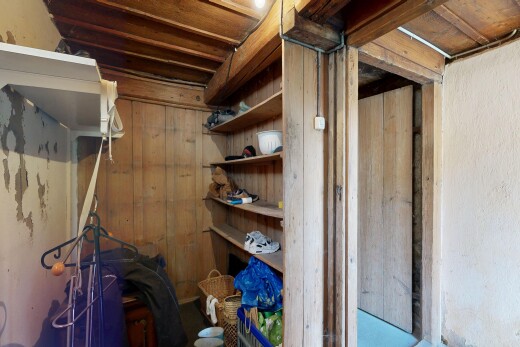 view of storage room