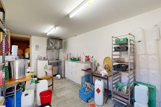 view of storage room