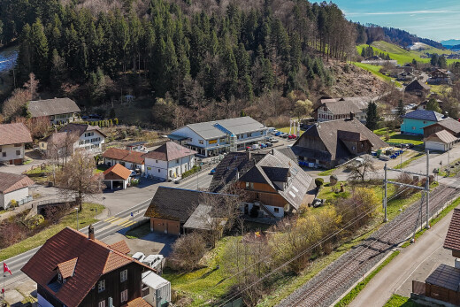 view of property with a residential view