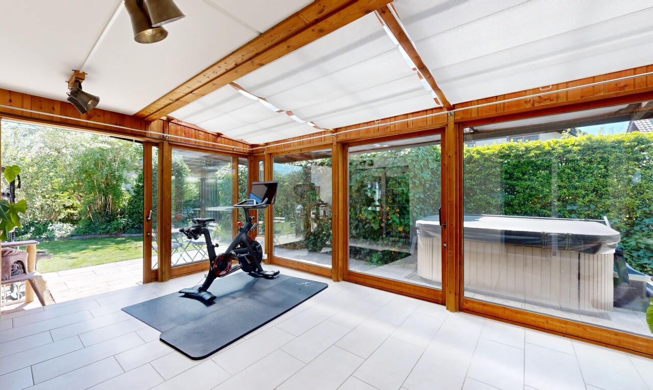 view of gym