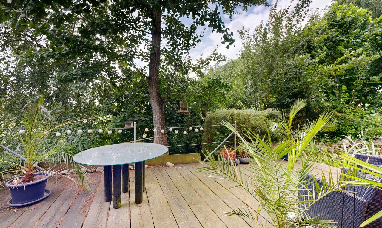 terrasse mit from property und deck