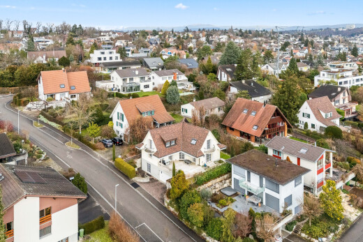 außenansicht mit residential view, wohngebietblick, day time, und aerial view