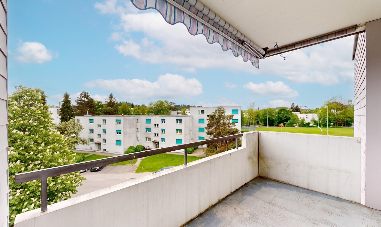 balcon avec from property, balcon, day time, et apartment complex view