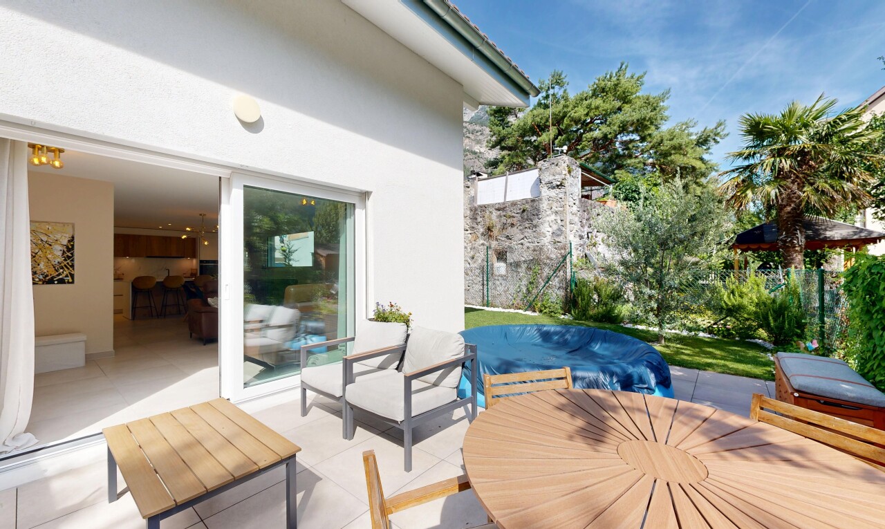 terrasse avec day time, from property, piscine, et terrasse