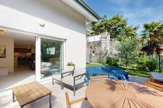 terrasse avec day time, from property, piscine, et terrasse