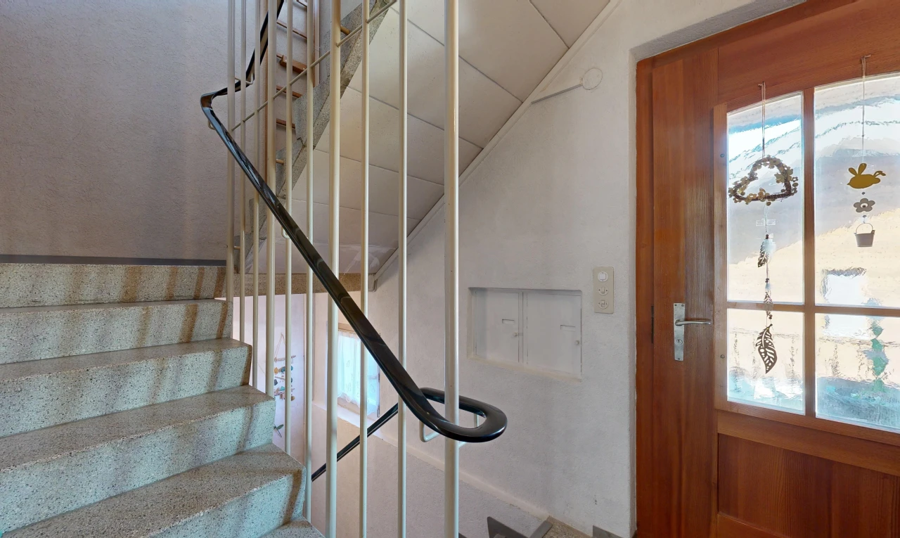 stairway with access to outside