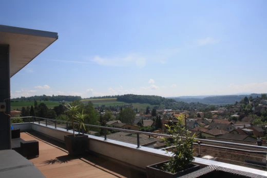 blick auf den balkon