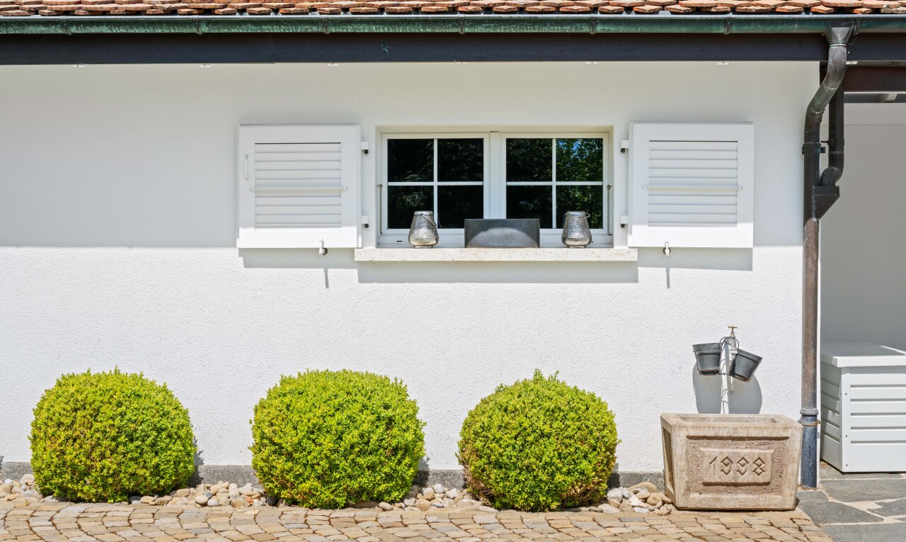 jardin avec property visible