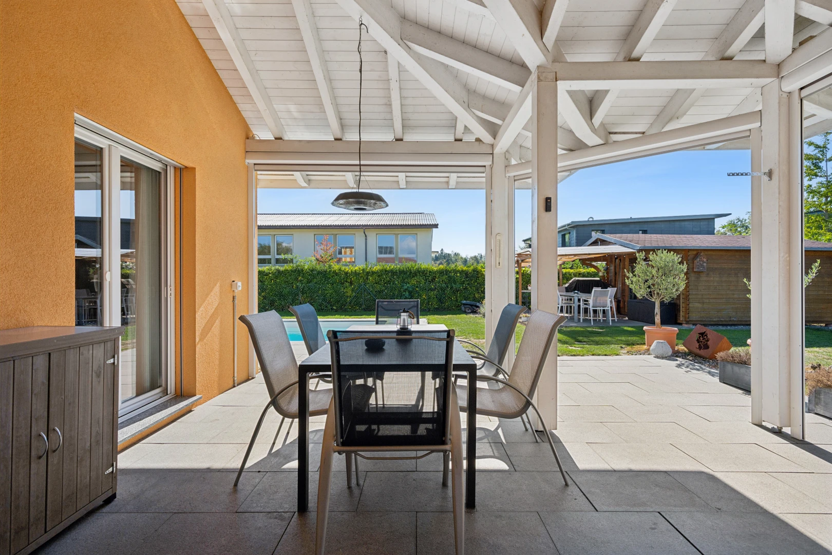 terrasse mit terrasse, from property, day time, und essbereich im freien