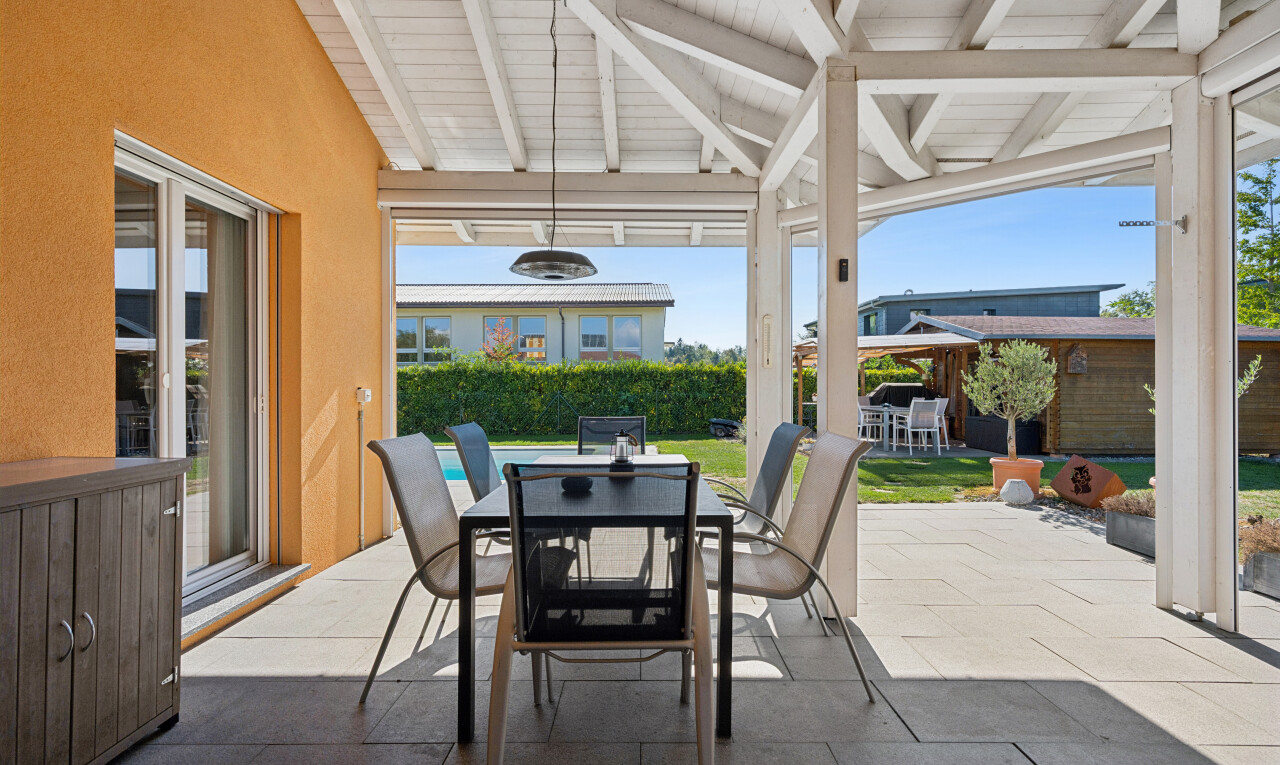 terrasse mit terrasse, from property, day time, und essbereich im freien