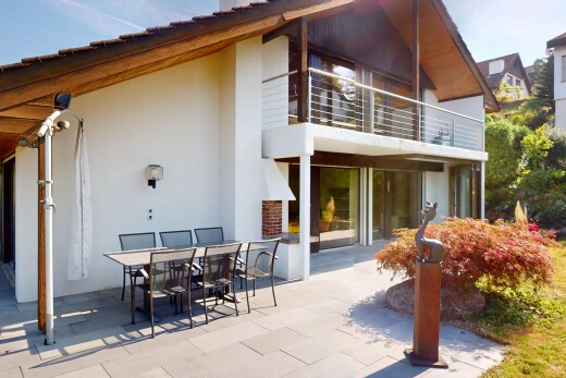 terrasse mit property visible, day time, terrasse, balkon, und essbereich im freien