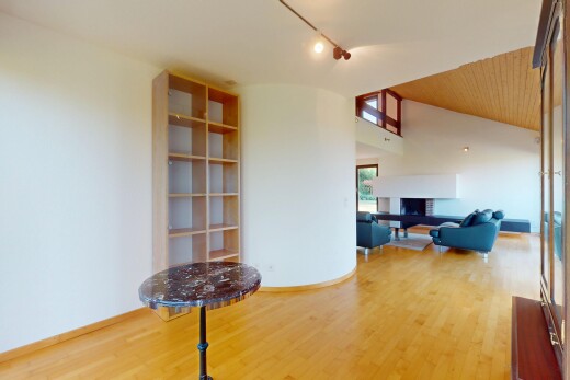 wohnzimmer mit natürliches licht, natural light, inside property, gipskartonwand, und drywall