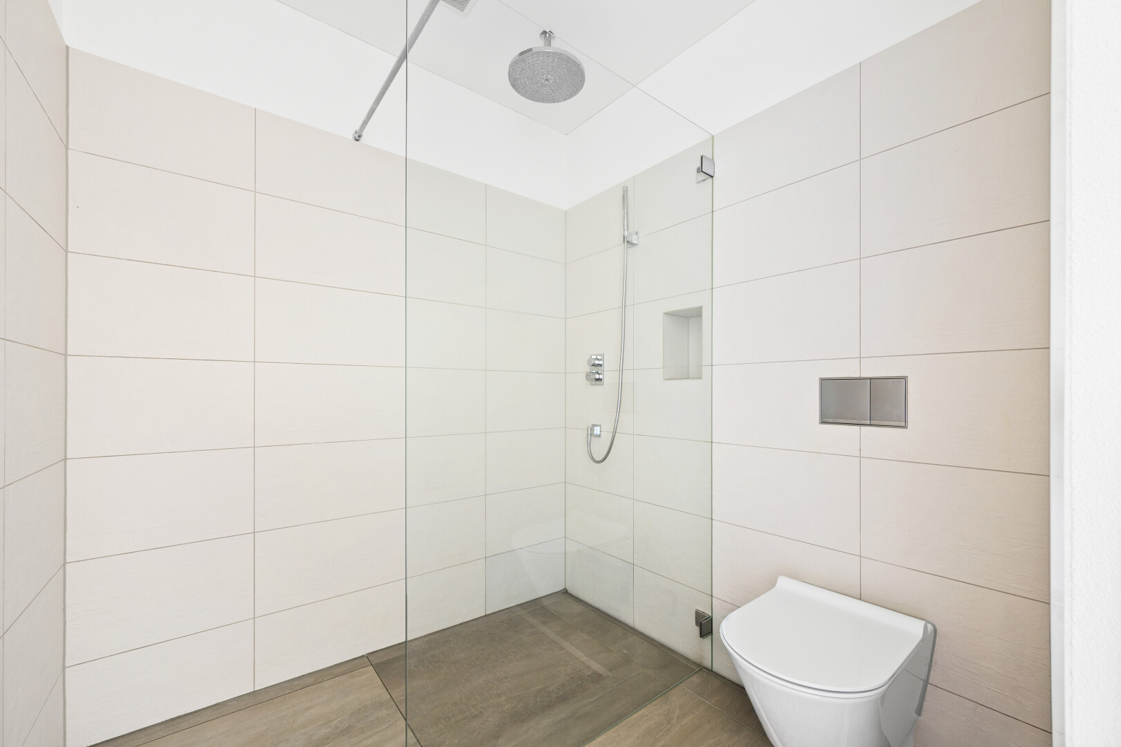 full bathroom with a walk in shower