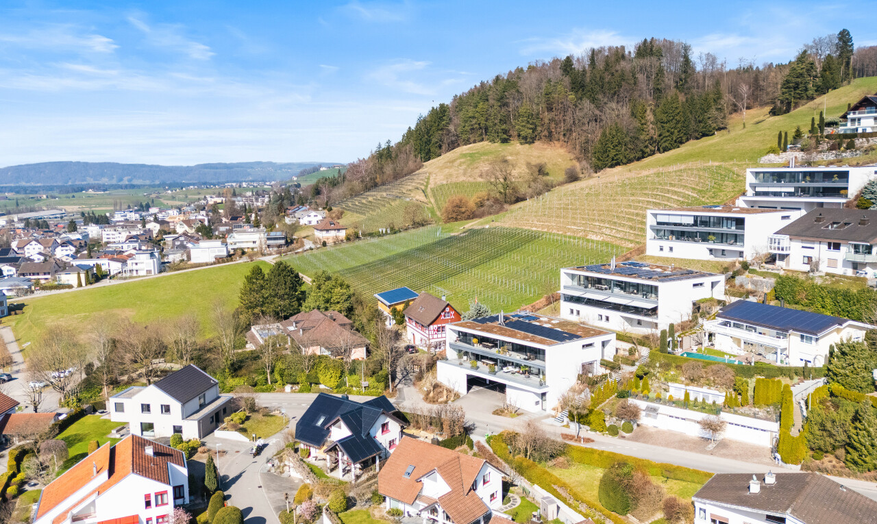 blick auf die berge mit day time, ländliche aussicht, rural view, und aerial view