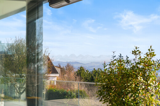 view of mountain background