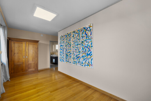 pièce vide avec cloison sèche, drywall, sol en finition bois, wood finish floor, et inside property