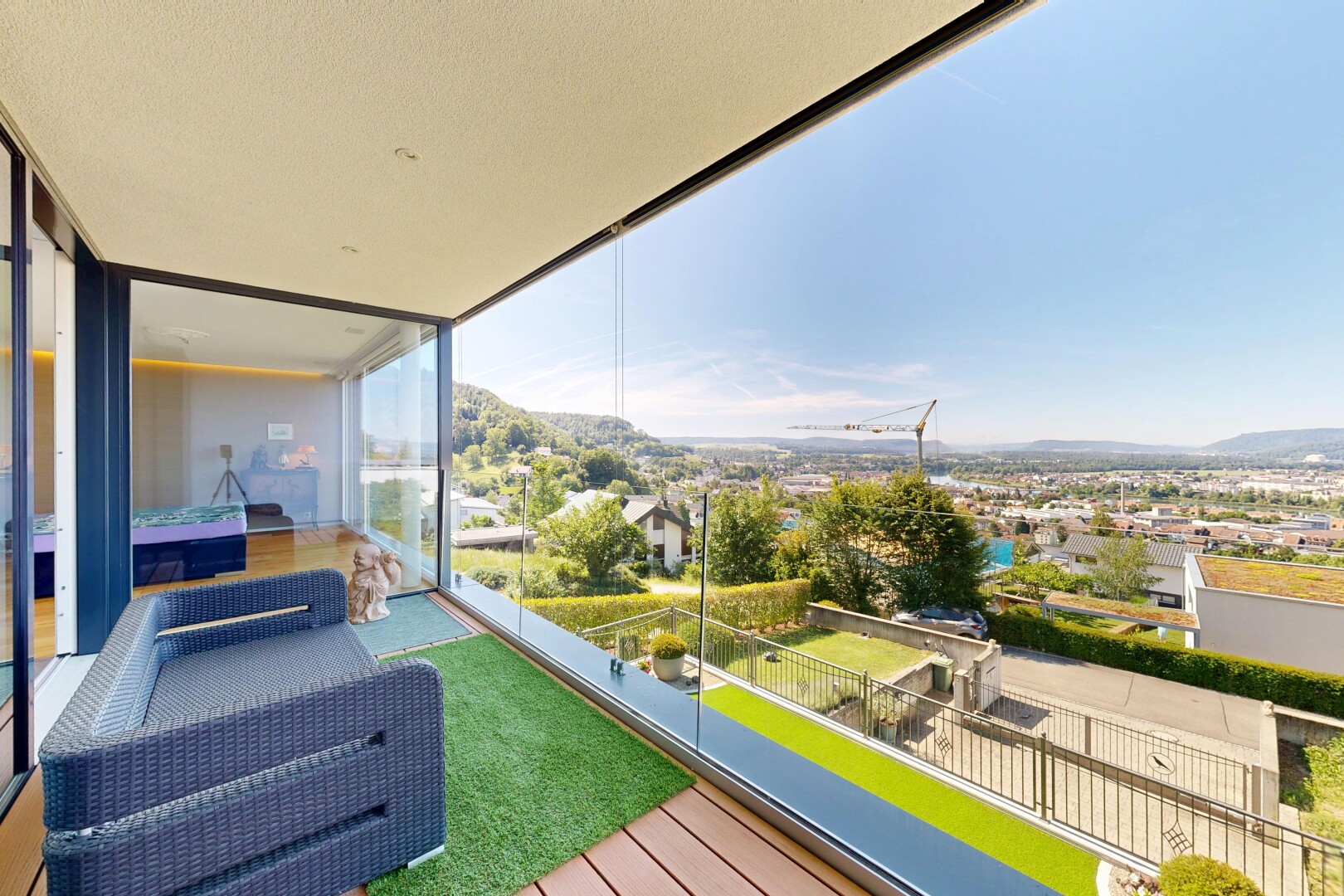 terrasse mit from property, day time, und wintergarten