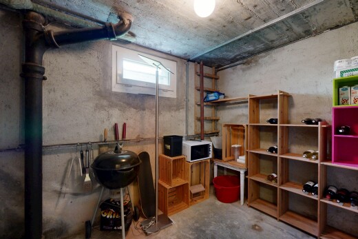 garde-manger avec sous-sol