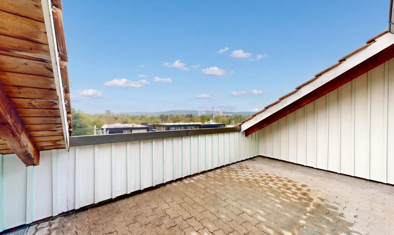 terrasse mit terrasse, from property, und day time