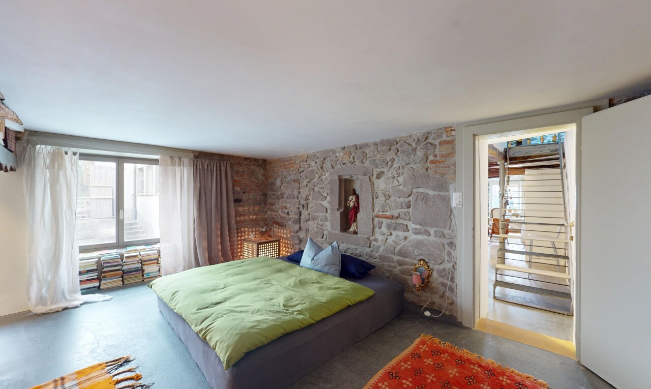 zimmer / schlafzimmer mit natürliches licht