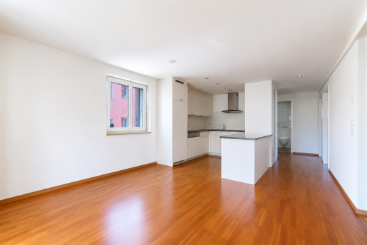 leerer raum mit holzfußboden, wood finish floor, gipskartonwand, drywall, und sockelleisten