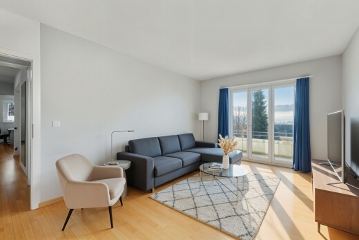 living room featuring light wood finished floors