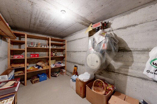 view of storage room