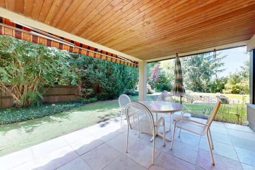 terrace with outdoor dining space and a patio area