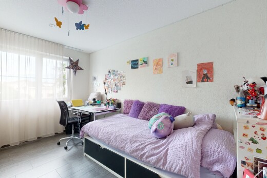 zimmer / schlafzimmer mit natürliches licht, natural light, inside property, gipskartonwand, und drywall