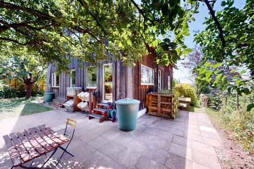 terrasse avec terrasse et property visible